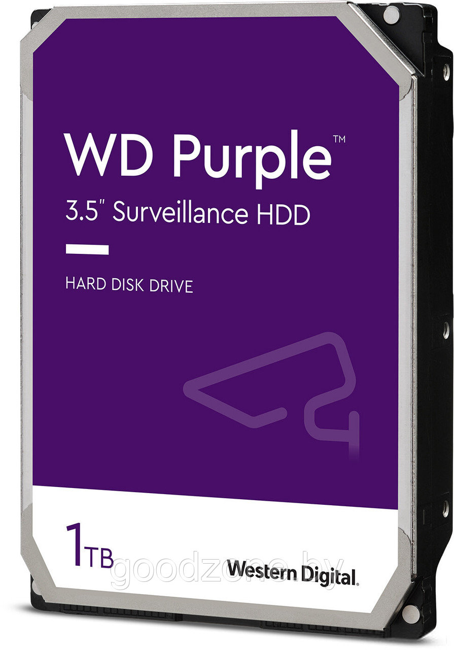 Жесткий диск WD Purple 1TB WD11PURZ - фото 1 - id-p226128243