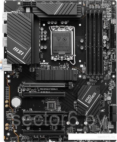 Материнская плата MSI Pro B760-P DDR4 II
