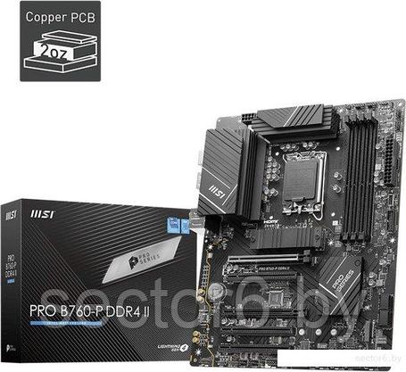 Материнская плата MSI Pro B760-P DDR4 II, фото 2