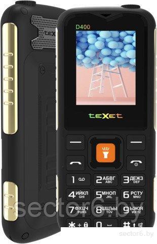 Кнопочный телефон TeXet TM-D400 (черный) - фото 1 - id-p226860196