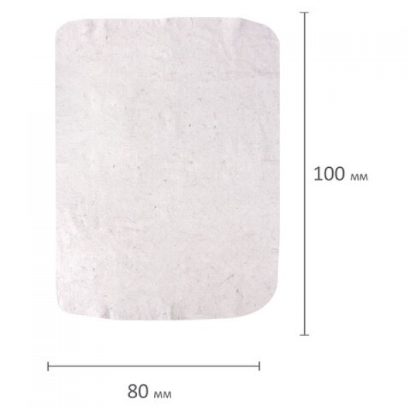 Салфетка для мытья пола 80х100см, плотность 190г/м2, ХПП 100% хлопок, стандарт ЛАЙМА 600837 - фото 2 - id-p226860288