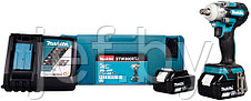 Аккумуляторный ударный гайковерт DTW 300 RTJ MAKITA DTW300RTJ, фото 3