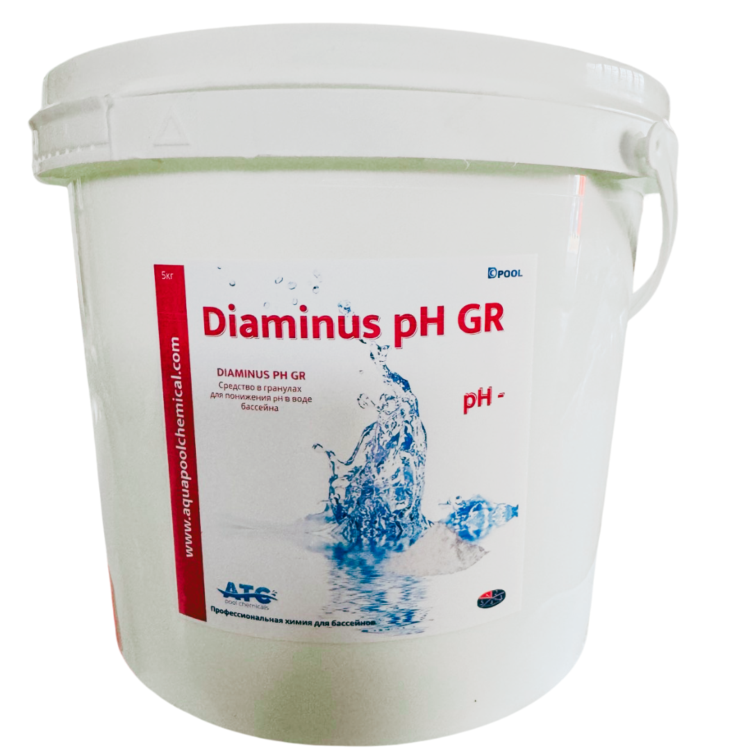 Средство для снижения рН в гранулах DIAMINUS PH GR ATC 5кг - фото 1 - id-p226860811