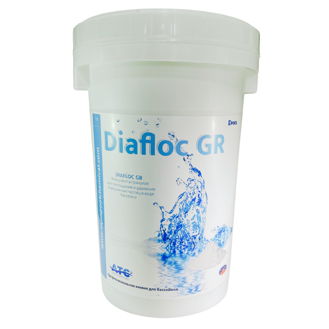DIAFLOC GR флокулянт в гранулах ATC 1 кг - фото 1 - id-p226861038