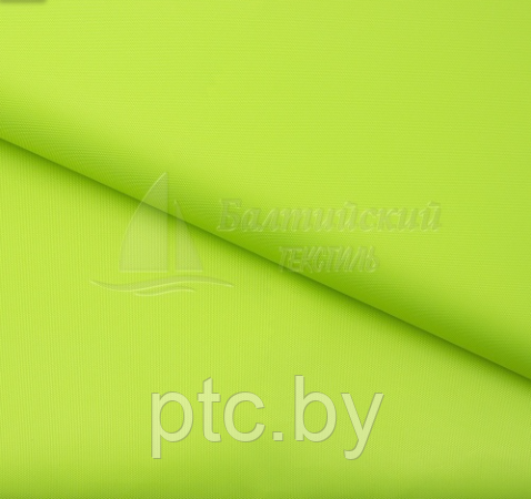 Ткань Оксфорд-210 ПУ цв. флуоресцентный лимон - фото 1 - id-p226861192