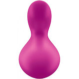 Перезаряжаемый мини-массажер Satisfyer Viva La Vulva 3 малиновый, фото 4