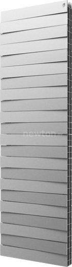 Биметаллический радиатор Royal Thermo Pianoforte Tower 500 Silver Satin (22 секции) - фото 1 - id-p226861408