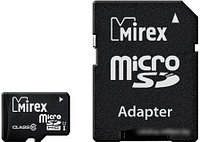 Карта памяти Mirex microSDHC UHS-I (Class 10) 32GB + адаптер [13613-ADSUHS32]