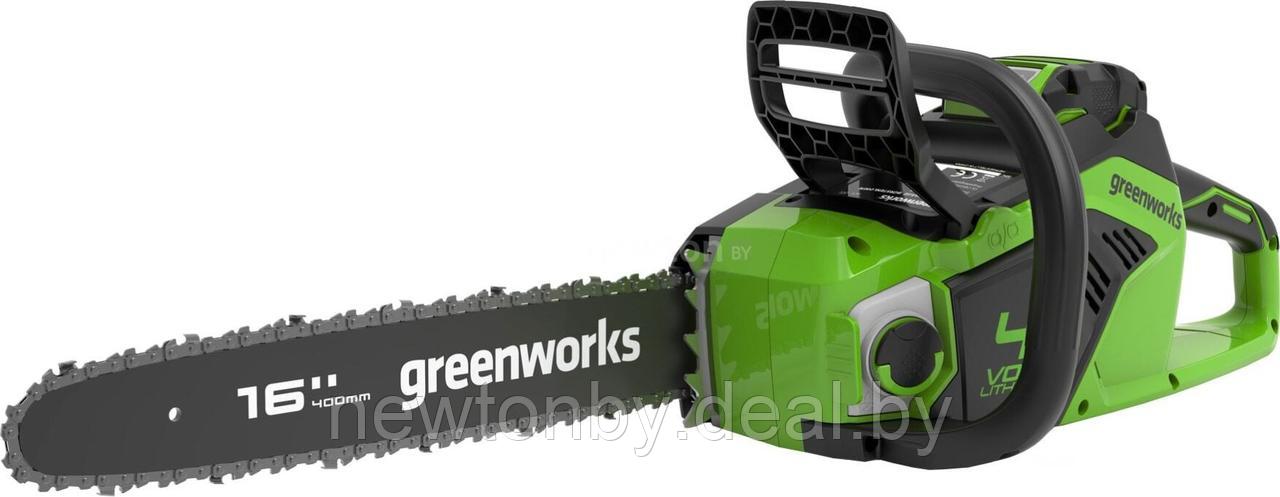 Аккумуляторная пила Greenworks GD40CS18 (без АКБ) - фото 1 - id-p226861635