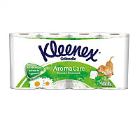 KLEENEX Cottonelle Aroma Care Туалетная бумага Ароматизированная Нежная ромашка 8 рул., 3 слоя