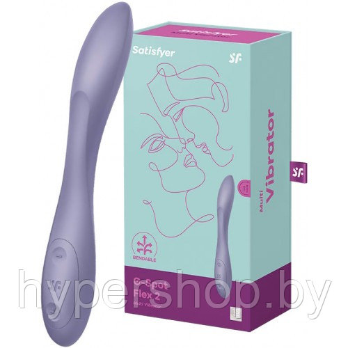 Гибкий вибратор для точки G Satisfyer G-Spot Flex 2 лиловый