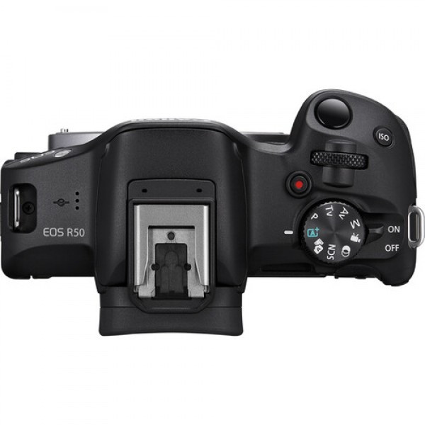 Фотоаппарат беззеркальный Canon EOS R50 Kit 18-45 IS STM Черный - фото 7 - id-p216370304