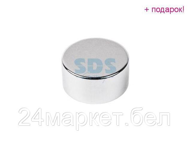 REXANT Китай магнит неодимовый  диск 20х10мм сцепление 11,2 кг (Упаковка 1 шт) REXANT, фото 2