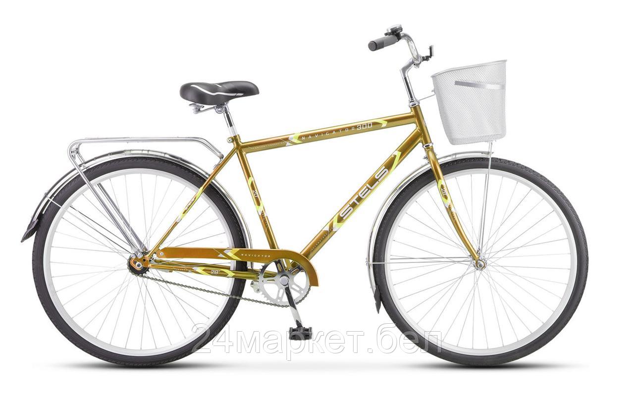 Велосипед 28" Stels Navigator 300 C Z010 Светлый/коричневый,LU091395 Stels - фото 1 - id-p226862456