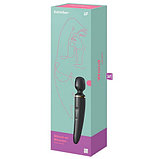 Вибромассажер перезаряжаемый Satisfyer Wand-er Woman, черный, фото 10