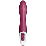 Смарт-вибратор с функцией нагрева Satisfyer Big Heat, фото 5