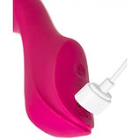 Вакуумный вибростимулятор для клитора и точки G Satisfyer Curvy Trinity 3 красный, фото 8