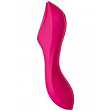Вакуумный вибростимулятор для клитора и точки G Satisfyer Curvy Trinity 3 красный, фото 4
