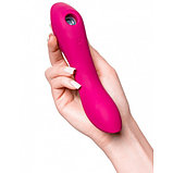 Вакуумный вибростимулятор для клитора и точки G Satisfyer Curvy Trinity 3 красный, фото 3