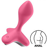 Анальная пробка с вибрацией Satisfyer Game Changer розовая, фото 3