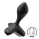 Анальная пробка с вибрацией Satisfyer Game Changer черная, фото 2