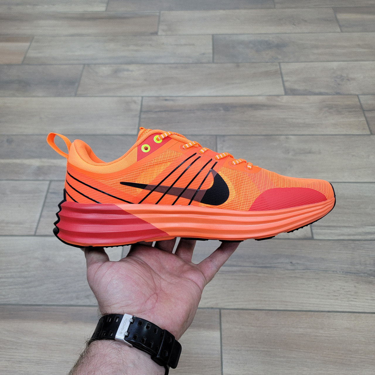 Кроссовки Nike Lunar Roam Orange - фото 2 - id-p226841805