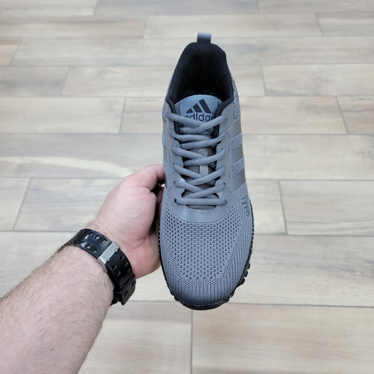 Кроссовки Adidas Marathon TR 30 Dark Gray - фото 3 - id-p208170307