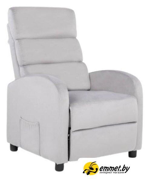 Массажное кресло Calviano 2165 (серый велюр) - фото 1 - id-p226863240