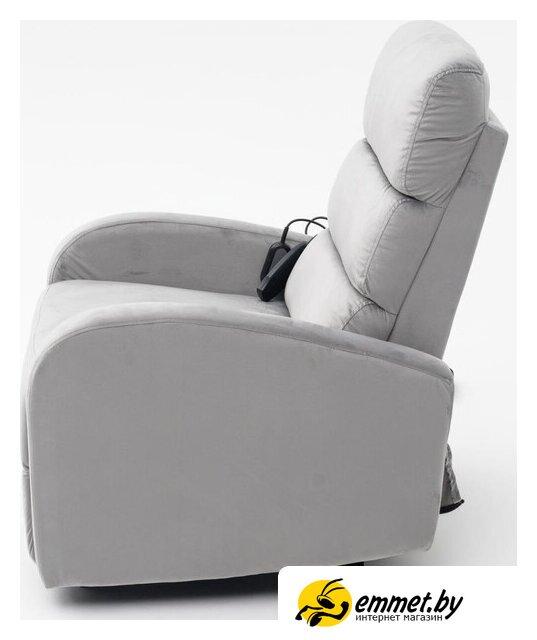 Массажное кресло Calviano 2165 (серый велюр) - фото 4 - id-p226863240