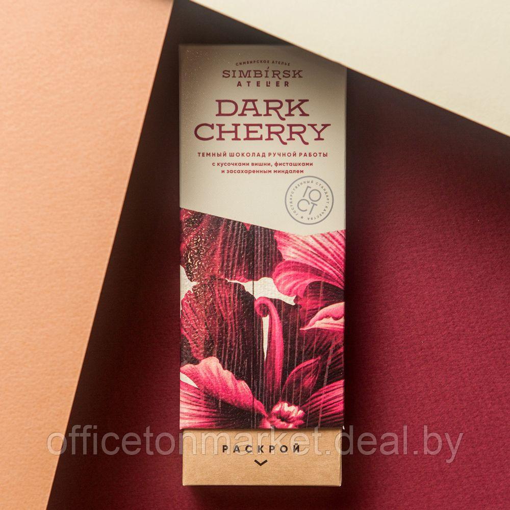 Шоколад темный "Simbirsk Atelier. Dark Cherry", 100 г, с кусочками вишни, клубники и карамелизированным - фото 2 - id-p226862985
