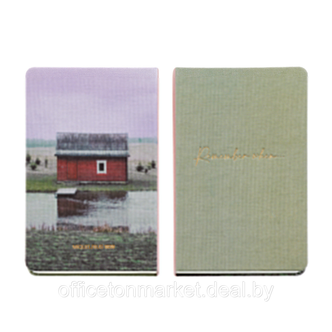 Блокнот Miquelrius "Remember Cottage", 96 листов, нелинованный, зеленый - фото 5 - id-p224413438