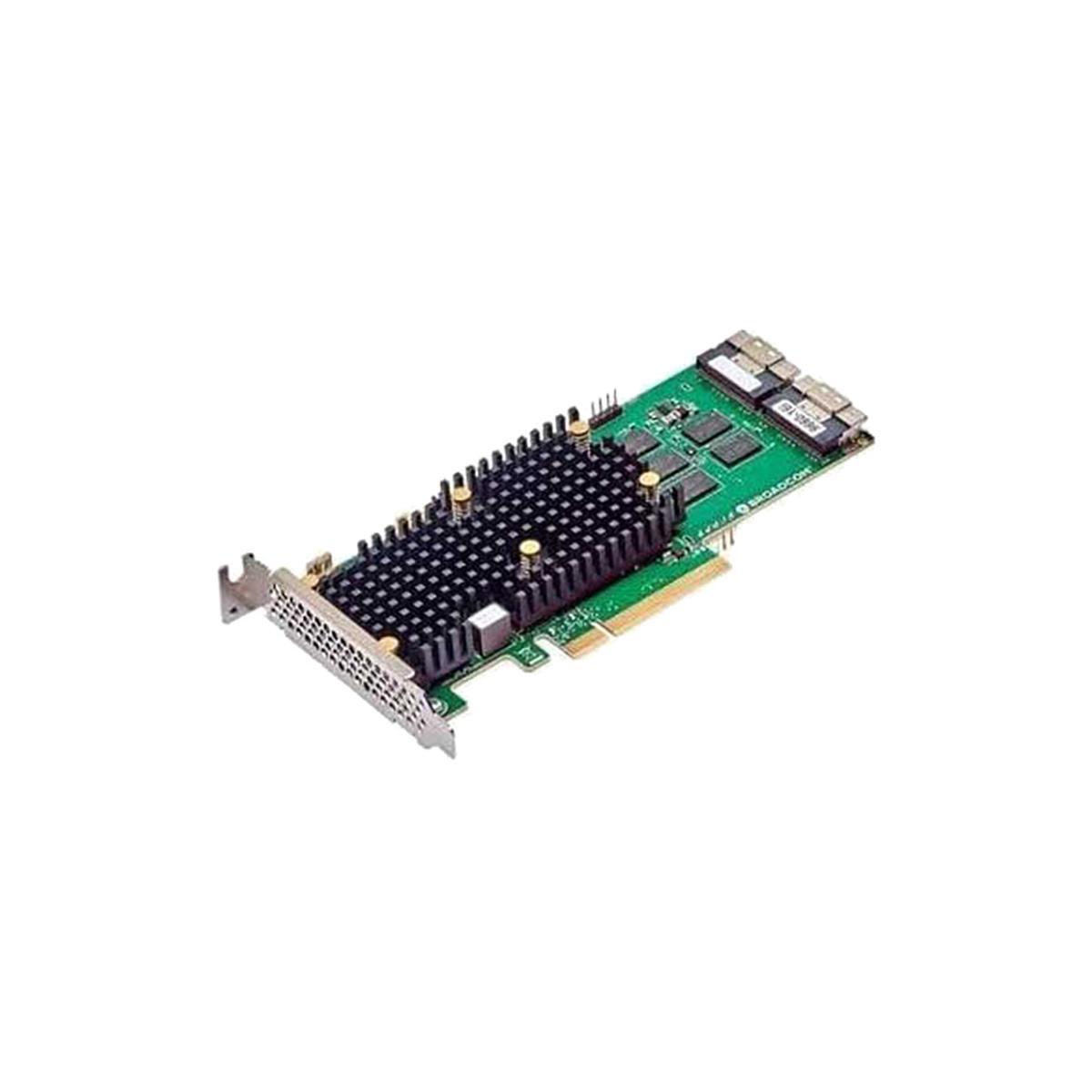 RAID-контроллер Broadcom MegaRAID 9660-16i SGL (05-50107-00) , PCIe 4.0 x8, LP, 24G SAS/SATA/NVMe, RAID - фото 1 - id-p226864716