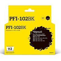 T2 PFI-102BK Картридж струйный для Canon imagePROGRAF