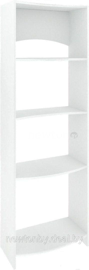 Стеллаж Кортекс-мебель КМ30 волна (белый) - фото 1 - id-p226864920