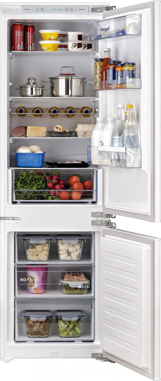 Холодильник с нижней морозильной камерой Weissgauff WRKI 178 H Inverter NoFrost - фото 1 - id-p226865059
