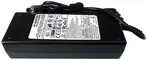 Блок питания (зарядное) для ноутбука Samsung 19В, 4.74A, 5.5pin, (High Copy) - фото 1 - id-p226865424