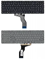 Клавиатура для ноутбука HP Pavilion 15-AB, 15-AB000, 15Z-AB100, черная с зеленой подсветкой