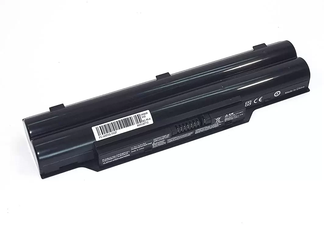 Аккумулятор (батарея) для ноутбука Fujitsu LifeBook A532, 10.8В, 5200мАч AH532-3S2P, черный (OEM) - фото 1 - id-p226865467
