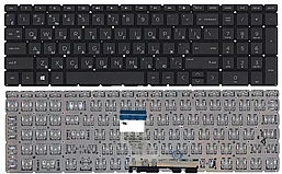 Клавиатура для ноутбука HP 15-DW, черная с подсветкой