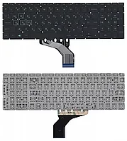Клавиатура для ноутбука HP Pavilion Gaming 15-CX0020NR, 15-CX0002NG, 15-CX000, 15-CX0071NR, с зеленой