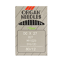 Промышленные иглы универсальные ORGAN DCx27 №80 (10 шт.)
