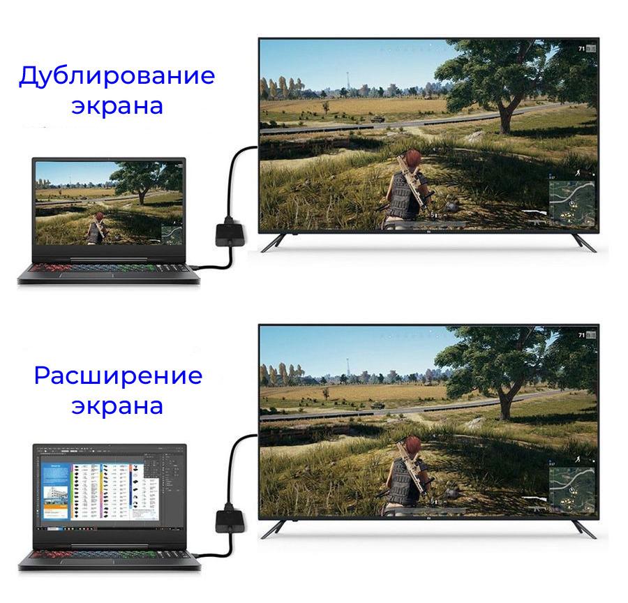Адаптер - переходник DisplayPort - HDMI, черный 555502 - фото 4 - id-p138001970