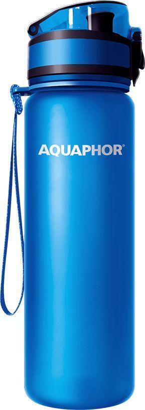 Водоочиститель Аквафор Бутылка синий 0.5л. - фото 1 - id-p226865335
