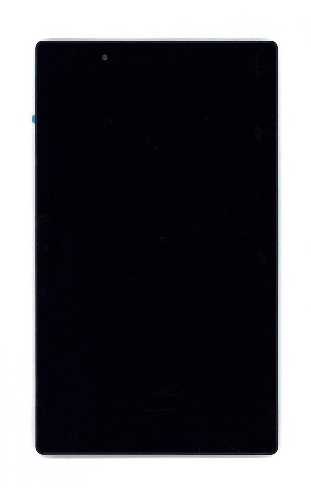Модуль (матрица + тачскрин) для Lenovo Tab 4 TB-8504, черный с рамкой - фото 1 - id-p226865513