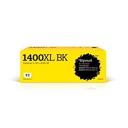T2 PGI-1400XL BK Картридж (IC-CPGI-1400XL BK) струйный для Canon MAXIFY MB2040/MB2140/MB2340/MB2740, черный - фото 1 - id-p226865216