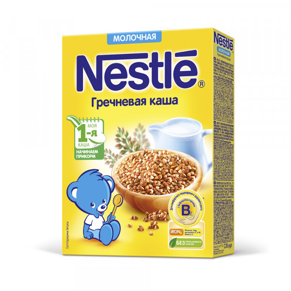 Каша Nestle гречневая молочная 200г - фото 2 - id-p226865627