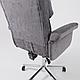 Кресло поворотное HOMER, ткань, темно-серый, фото 4