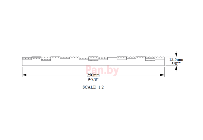 Декоративная 3д панель из дюрополимера Orac Decor W216 Matrix 2000*250*16 - фото 2 - id-p226867154