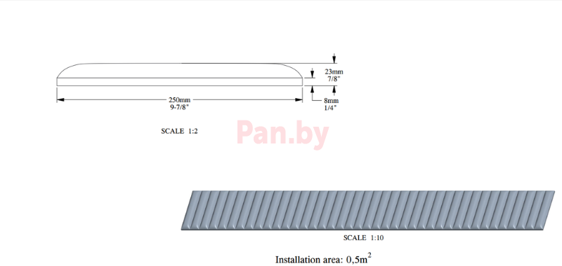 Декоративная 3д панель из полиуретана Orac Decor W217 Pillow 2000*250*23 - фото 2 - id-p226867155
