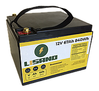 Аккумулятор тяговый Li-Ion LiSANO 12V 57Ah 1080W